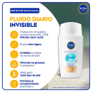 Nivea Olar Bloqueador Fps 50X050 Ml Fluido Diario Invisible