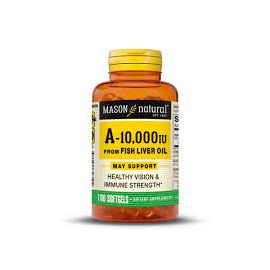 A 10 000Iu From Fish Liver Oil 100 Softg