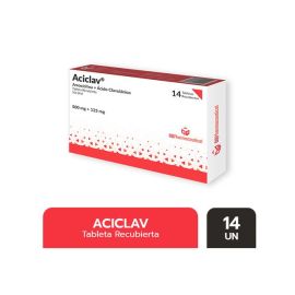 Aciclav 500/125 Tab X14