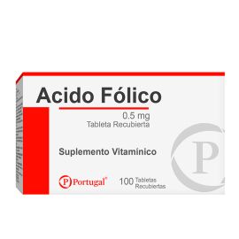 Acido Folico 0.5 Mg X 30 Tab