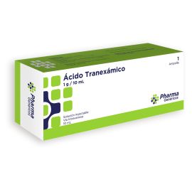 Acido Tranexamico 1G/10Ml Solucion Iny X 1 Ampolla