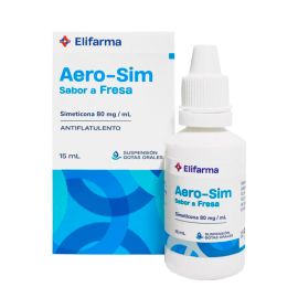 Aero Sim Gotas Fresa X 15 Ml Antifluido
