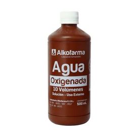 Agua Oxigenada X 500 Ml.