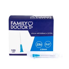 Aguja Hipodermica 23G X 1 1/2 Caja X 100