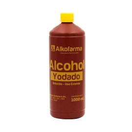 Alcohol Yodado De 1000 Ml Alkofarma
