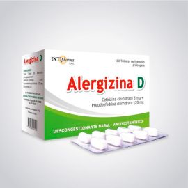 Alergizina D X 100 Cap