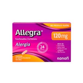 Allegra 120 Mg X 10 Tab