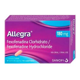 Allegra 180 Mg X 10 Com