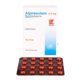 Alprazolam 0 5Mg X 200 Tab