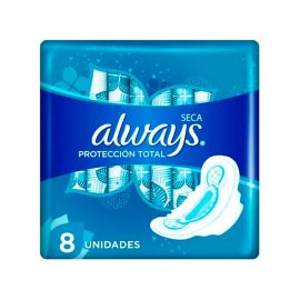 Always Seca Dia Celeste X 8