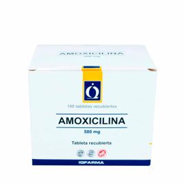 Amoxicilina 500 Mg X 100 Capsulas