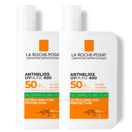 Protector Solar La Roche Posay Anthelios UVMune 400 Oil Control Fluido Invisible FPS 50+