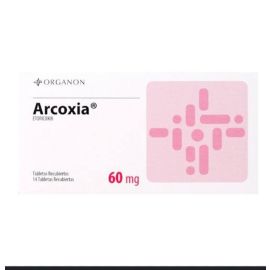Arcoxia 60Mg X 14 Tabletas Recubiertas