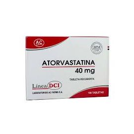 Atorvastatina 40Mg X100 Tabletas Recubiertas