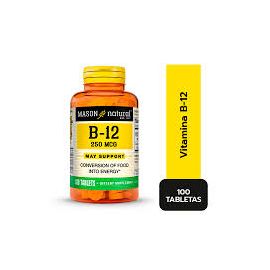 B 12 250 Mcg 100 Tabletas