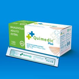 Bajalengua Adulto Esteril Caja X 100