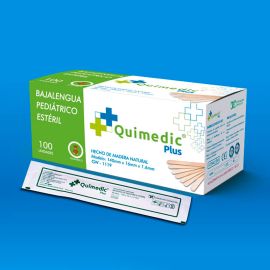 Bajalengua Pediatrico Esteril Cajax 100 Irsa