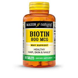 Biotin 800 Mcg X 60 Tab