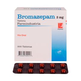 Bromazepam 3Mg X 200 Tabletas