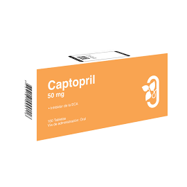 Captopril 50 Mg X 100