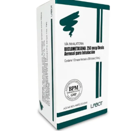 Beclometasona 250Mcg Inhalador