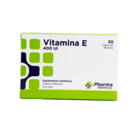 Vitamina E 400 Ui X 30 Capsulas Blandas