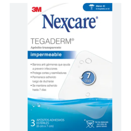 NEXCARE TEGADER 7 DIAS 6X7 CM IMPERM. 3 UND