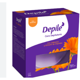depile cera de depilar calendula y extracto de orquidea 