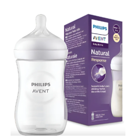 BIBERON NATURAL REPONSE MORADO 9 ONZA