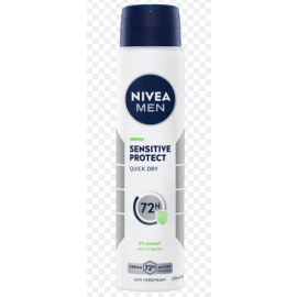 Nivea Desodorante Spray X150 Mlfor Men Sensitive