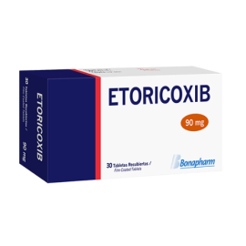 Etoricoxib 90 Mg X 30 Tabletas Recubiertas