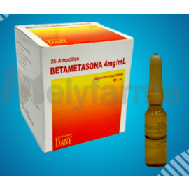 Betametasona 4Mg Ml X 25 Amp