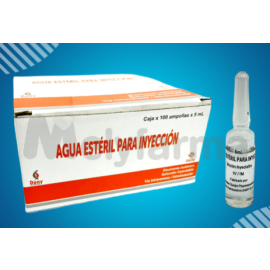 Agua Esteril 5Ml X 100 Amp