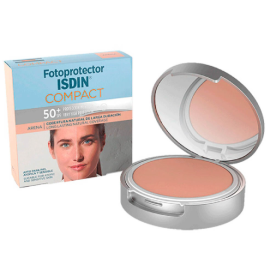 Polvo Compacto Tono Arena Isdin con Fotoprotector 50+