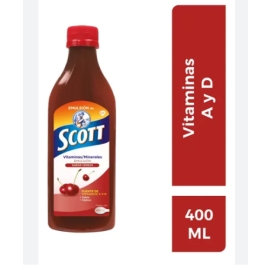 emulsion scott sabor cereza 400 ml 