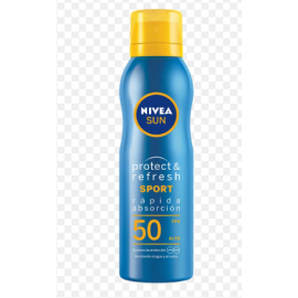 bloqueador solar nivea fps 50 sport protect & refresh
