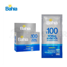bloqueador solar bahia sunblock  sachet 