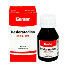 desloratadina 2.5 mg /5 ml