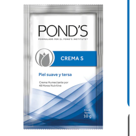 Crema Ponds Piel Suave sachet 
