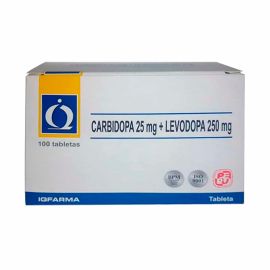 Carbidopa 25Mg+Levo250Mg X 100