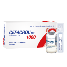 Cefacrol 1000 Amp Im X 3 5 Ml