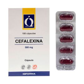 Cefalexina 500Mg X 100Cap