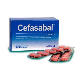 Cefasabal X 100 Tab