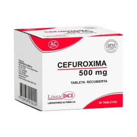 Cefuroxima 500Mg X50 Tabletas Recubiertas