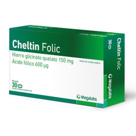 Cheltin Folic X 30 Comprimidos Recubiertos