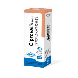 Ciprofloxacino 0,3% Sol.Oft X 5Ml