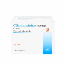 Clindamicina 300 Mg X 120 Cap
