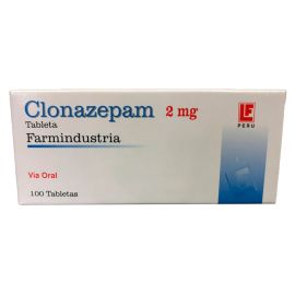 Clonazepam 2Mg Caja X 100