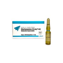 Clorfenamina Amp 10Mg/1Ml X 100