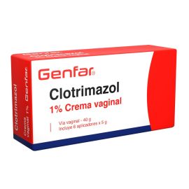 Clotrimazol 1% Crema Vaginal X40Gr